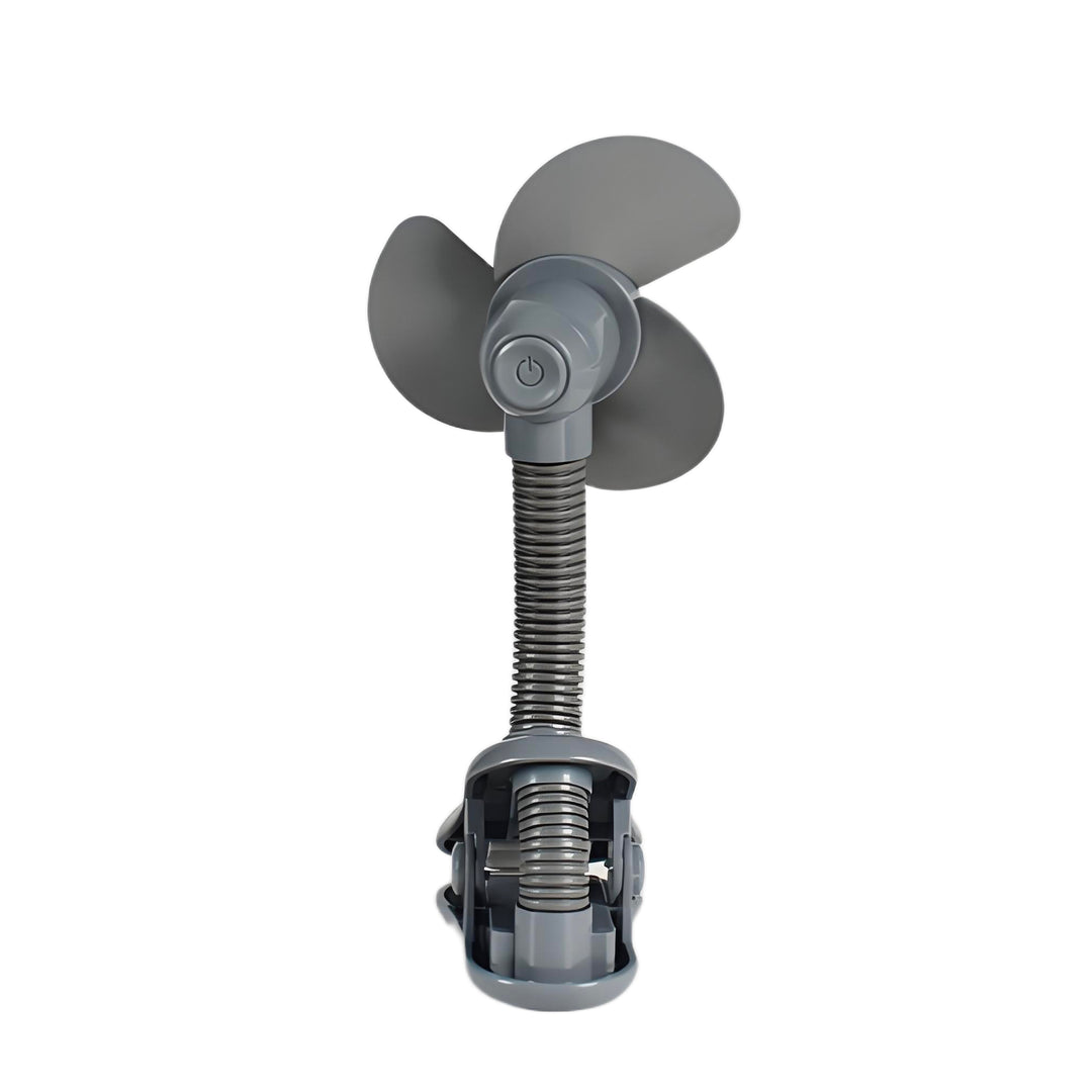 Childcare Stroller Fan - Grey