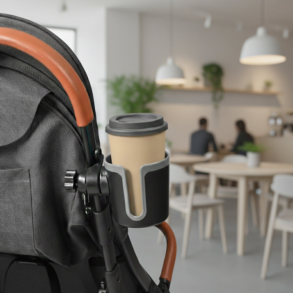 Childcare Stroller Drink Holder - Black