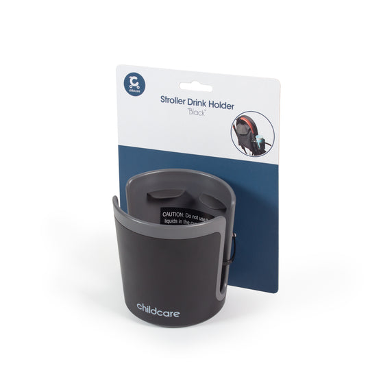 Childcare Stroller Drink Holder - Black