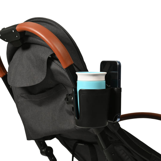 Childcare Stroller Cup & Mobile Holder - Black
