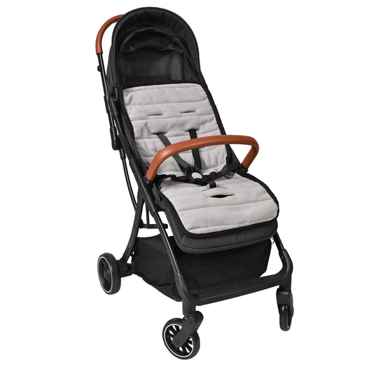 Childcare Stroller Liner - Black Grey