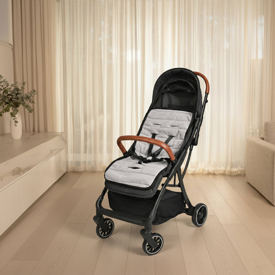 Childcare Stroller Liner - Black Grey