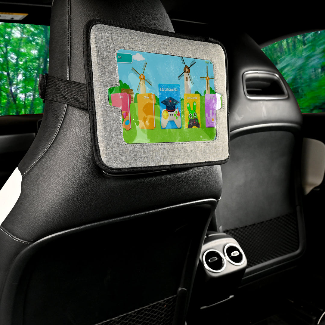 Childcare Mirror & Tablet Holder - Grey