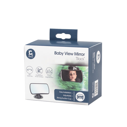 Childcare Baby View Mirror - Black