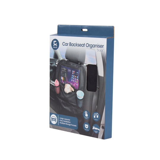Childcare Car Backseat Organiser - Black
