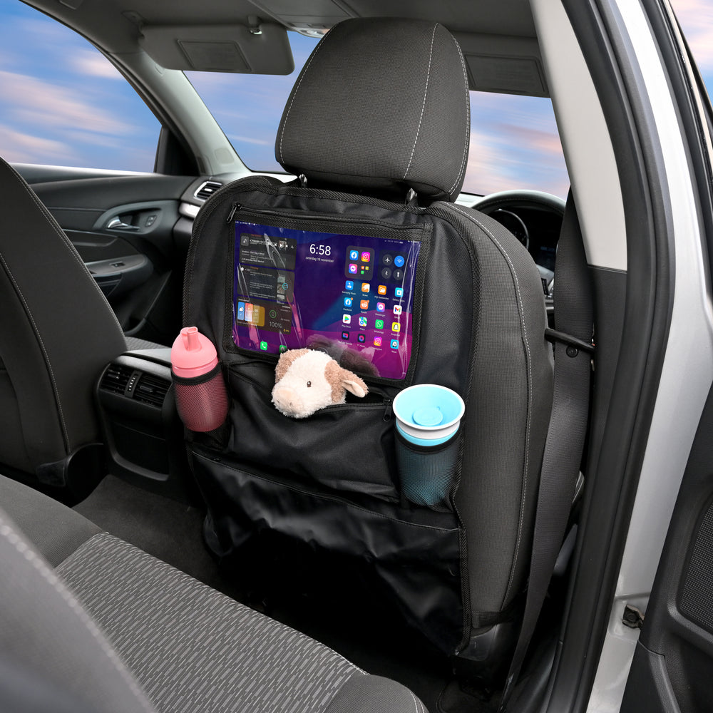 Childcare Car Backseat Organiser - Black