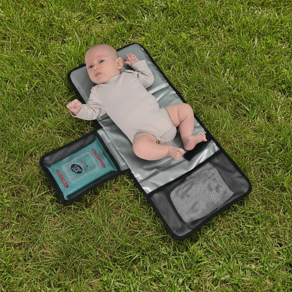 Childcare Travel Change Mat - Black
