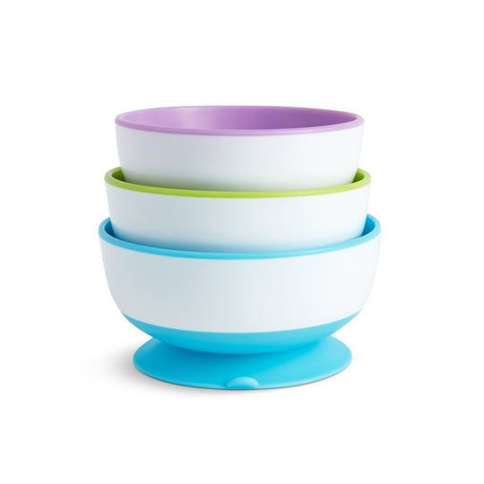 Stay Put™ Suction Bowl 3 Pack