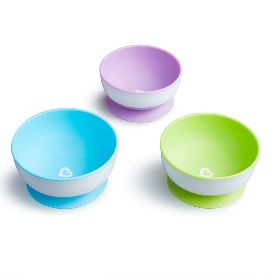 Stay Put™ Suction Bowl 3 Pack