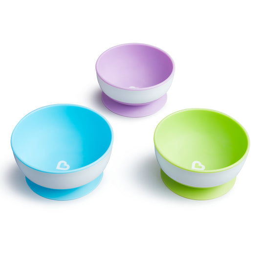 Stay Put™ Suction Bowl 3 Pack