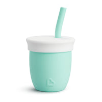 4oz C’est Silicone Training Cup with Straw - 1pk (Mint)