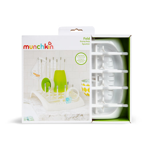 FOLD™ Bottle Drying Rack (Grey)