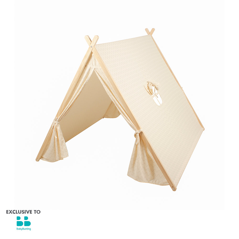 Childcare Kid's Play House - Natural Chevron