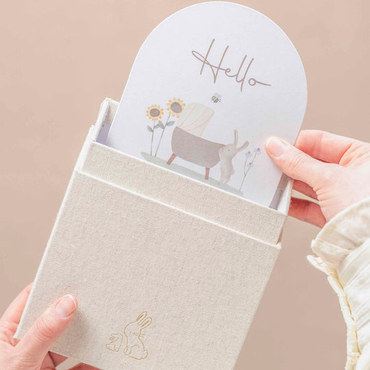 Little Dutch Baby Bunny Milestone Cards