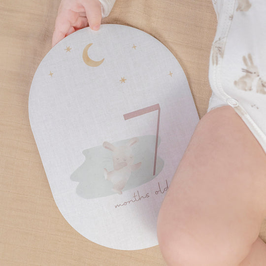 Little Dutch Baby Bunny Milestone Cards
