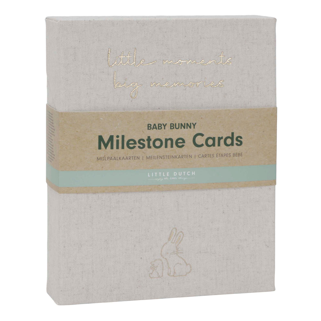 Little Dutch Baby Bunny Milestone Cards
