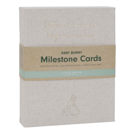 Little Dutch Baby Bunny Milestone Cards