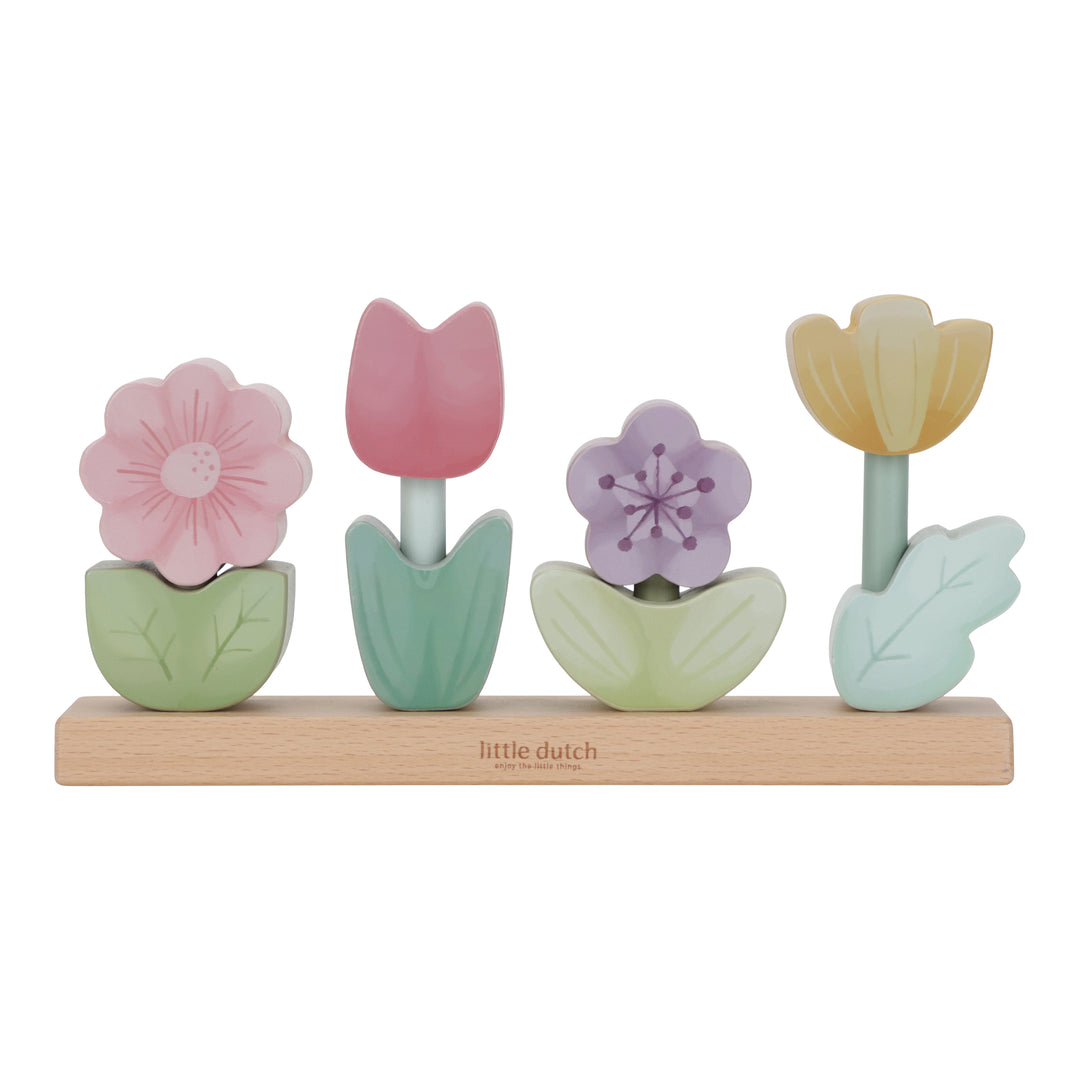 Little Dutch Fairy Garden Stacking Puzzle Flower