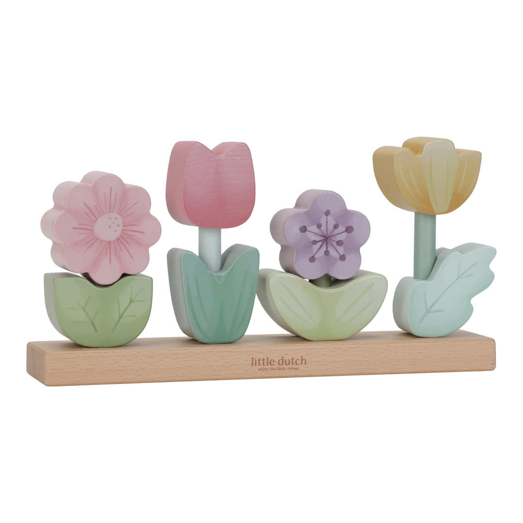 Little Dutch Fairy Garden Stacking Puzzle Flower