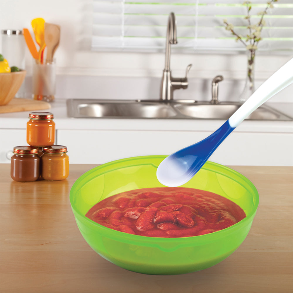 White Hot Infant Spoons - 4pk