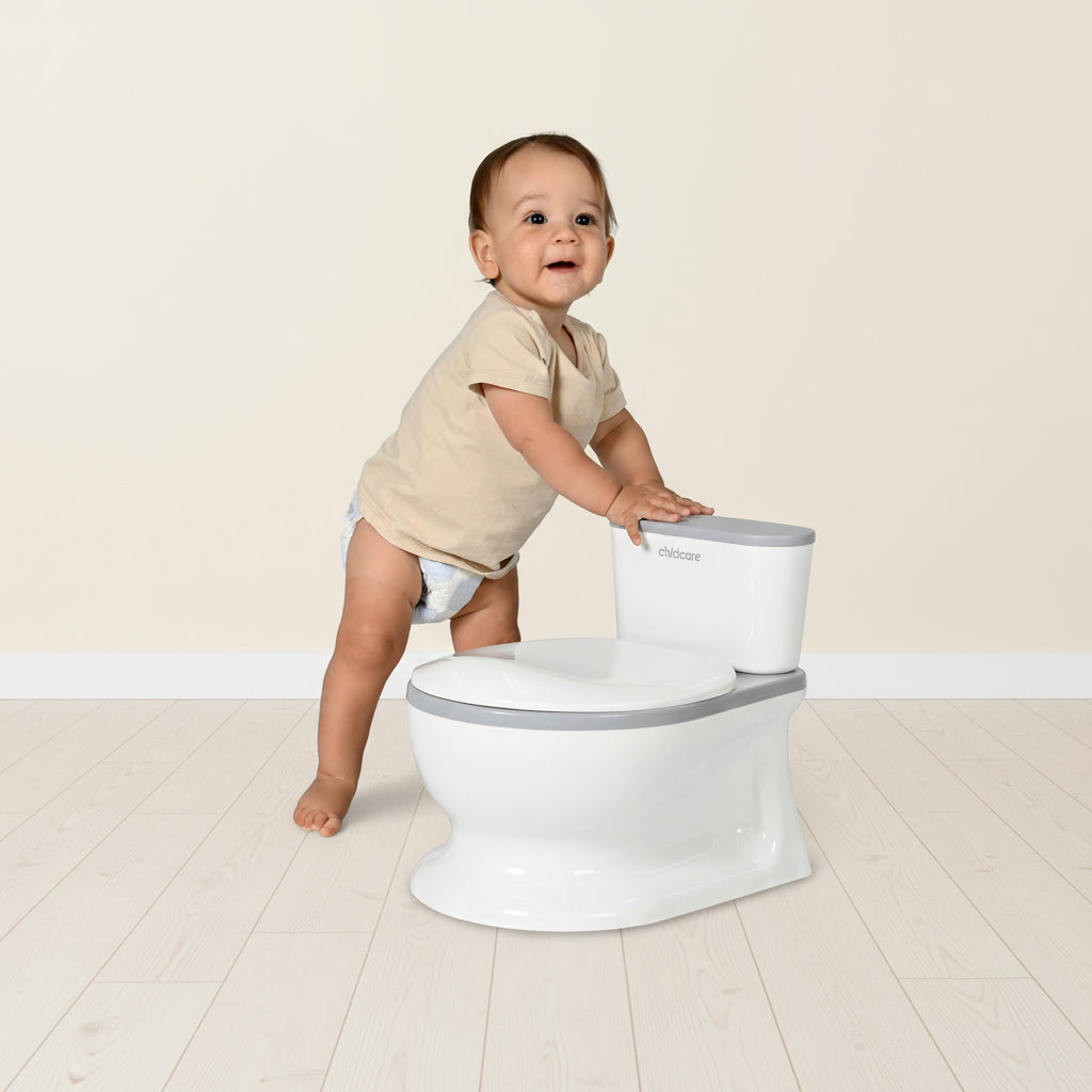 Childcare Mini Toilet Potty - Cool Grey