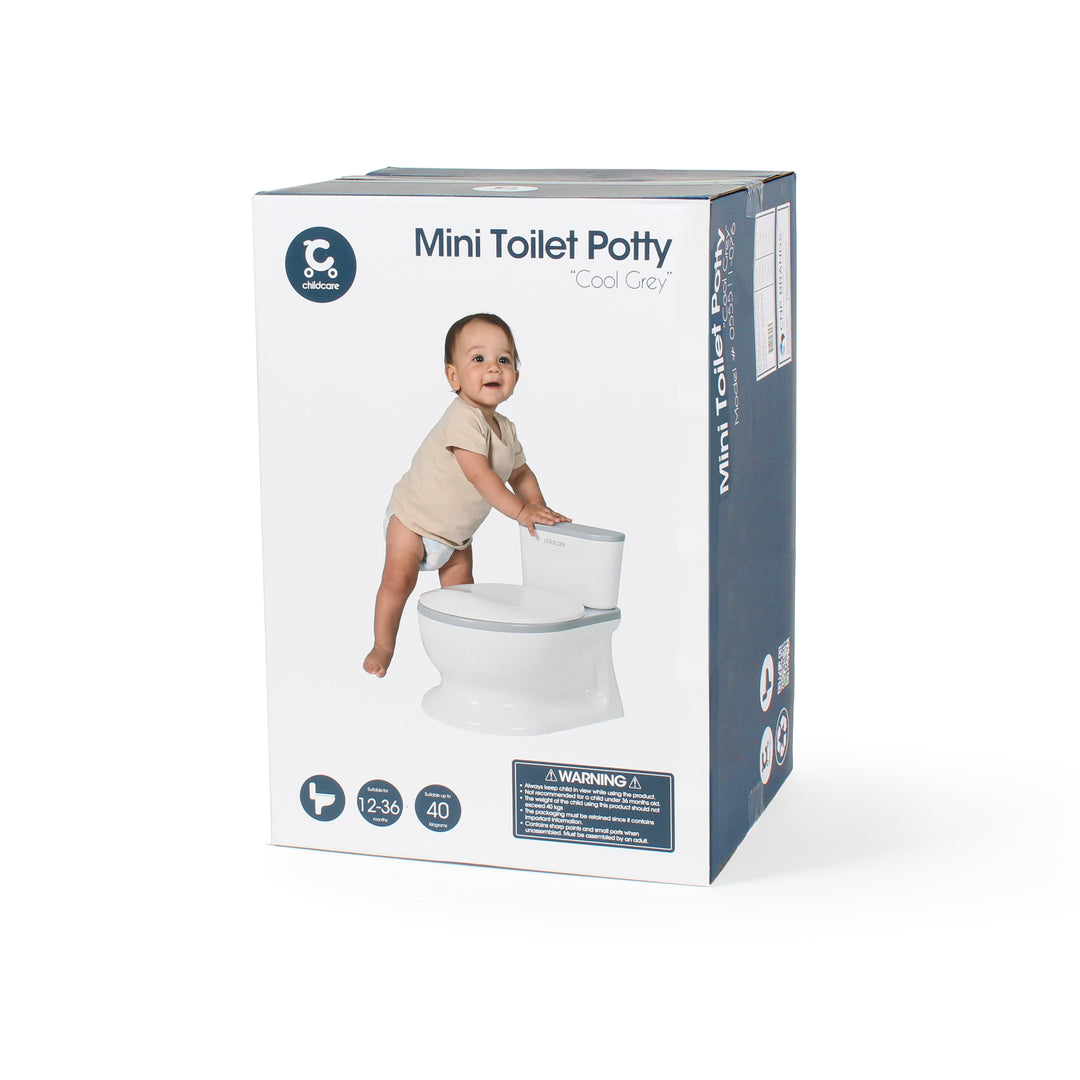 Childcare Mini Toilet Potty - Cool Grey