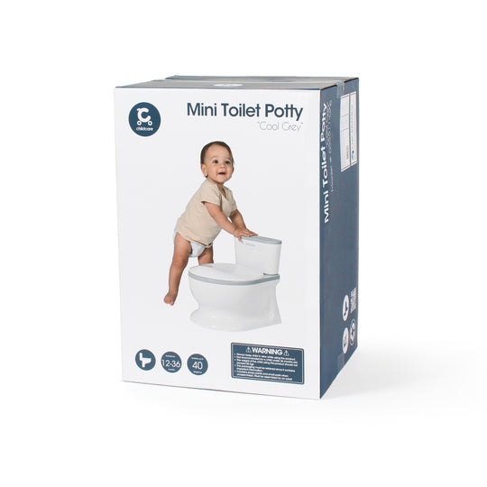 Childcare Mini Toilet Potty - Cool Grey