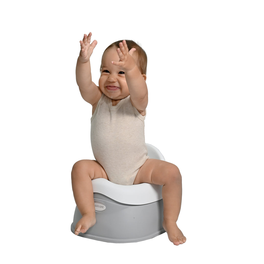 Childcare Potty with Insert - Cool Grey