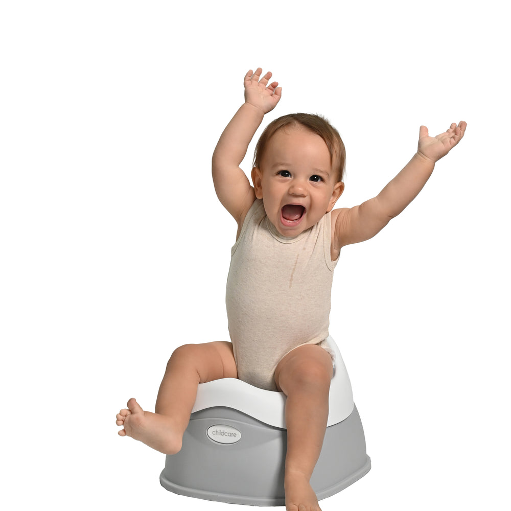 Childcare Potty with Insert - Cool Grey