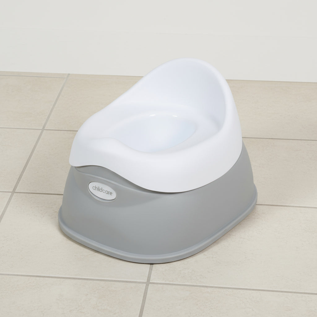 Childcare Potty with Insert - Cool Grey
