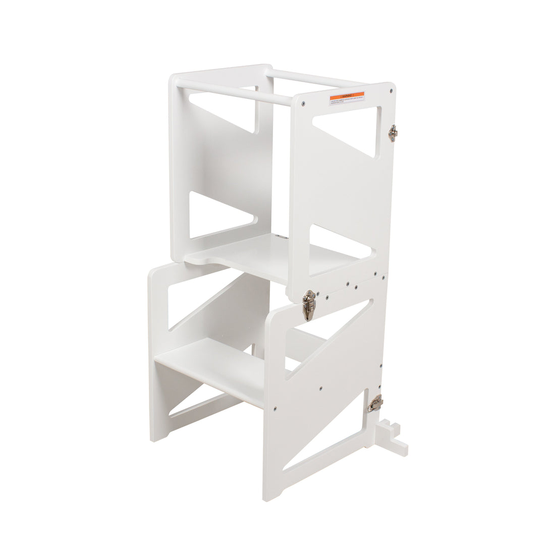 Childcare 2-in-1 Convertible Learning Tower - White