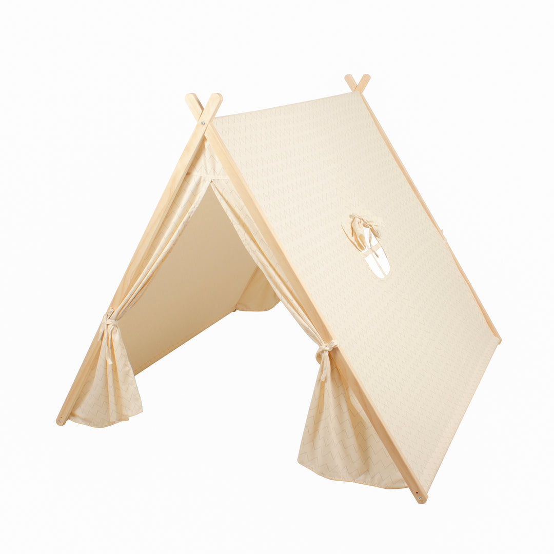 Childcare Kid's Play House - Natural Chevron