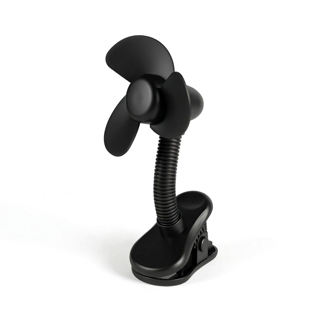 Childcare Stroller Fan - Black