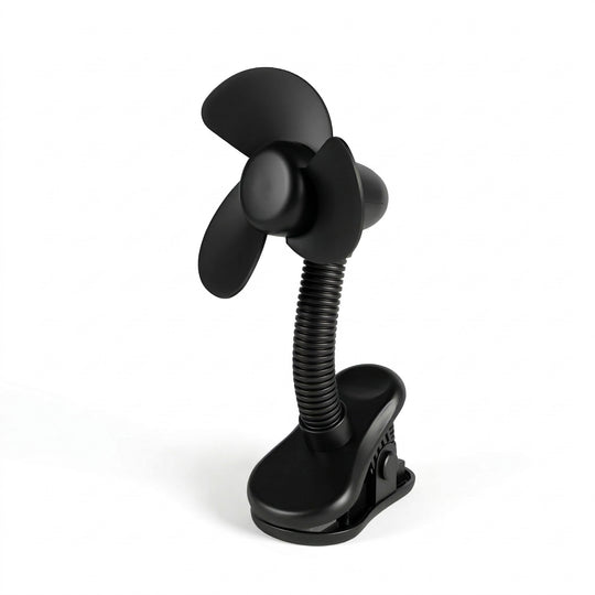 Childcare Stroller Fan - Black