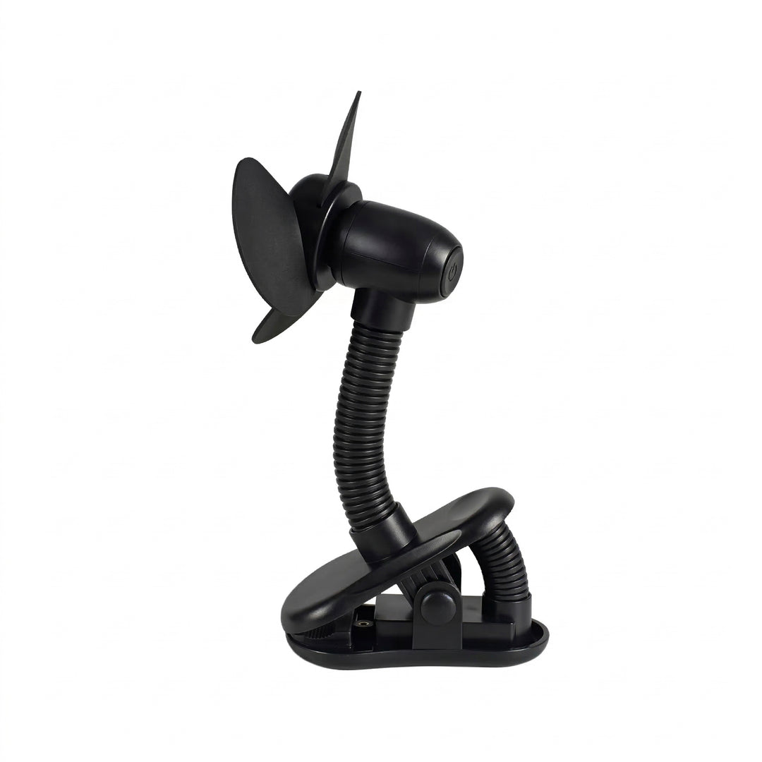 Childcare Stroller Fan - Black