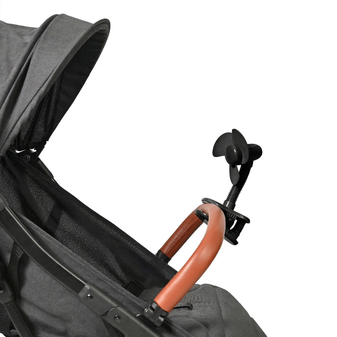 Childcare Stroller Fan - Black
