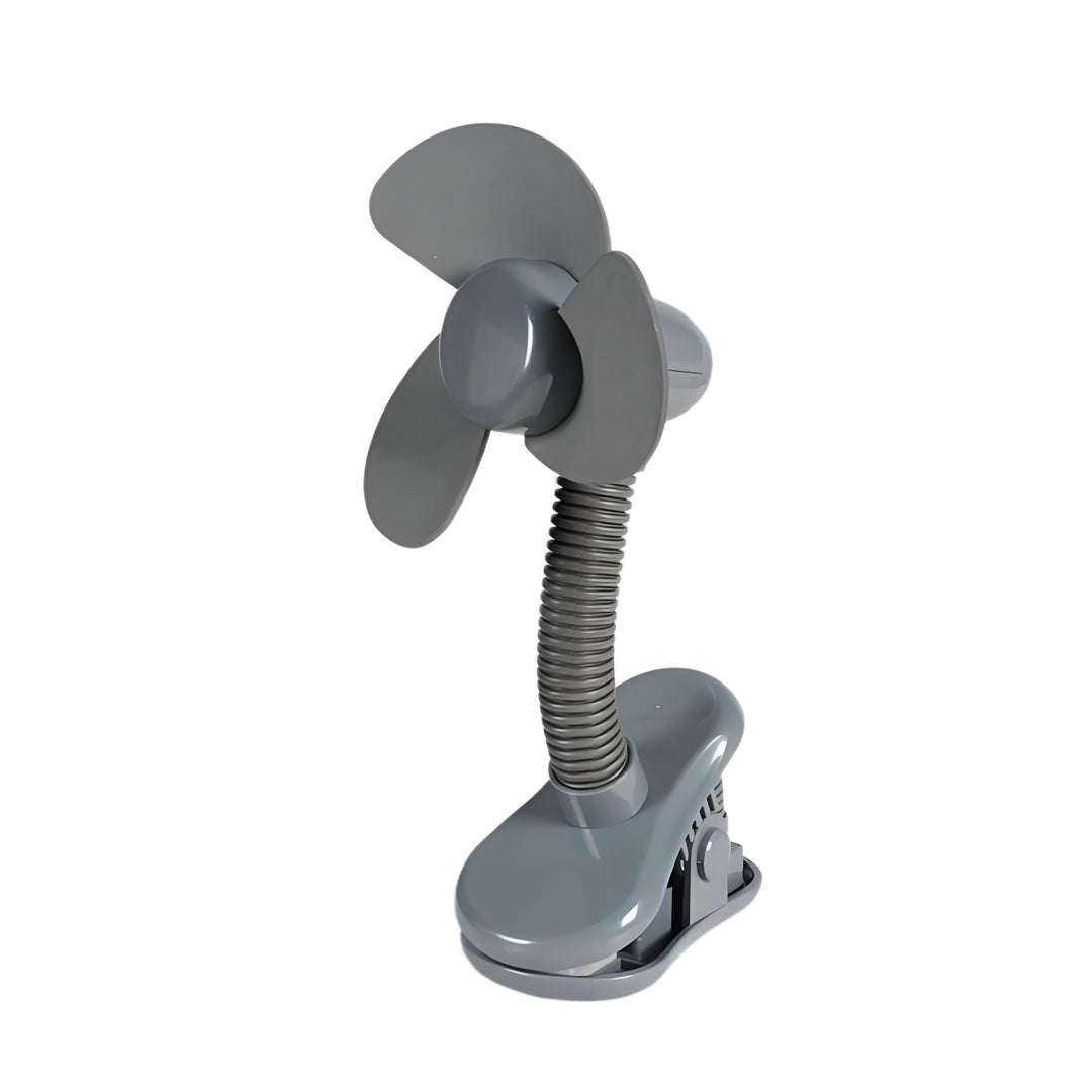 Childcare Stroller Fan - Grey