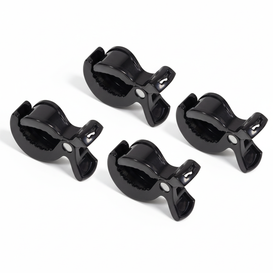 Childcare Stroller Clips - 4pk - Black