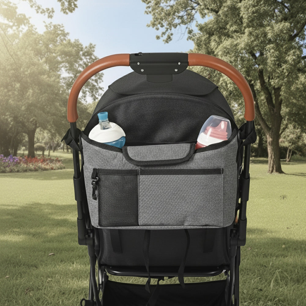 Childcare Stroller Organiser - Grey
