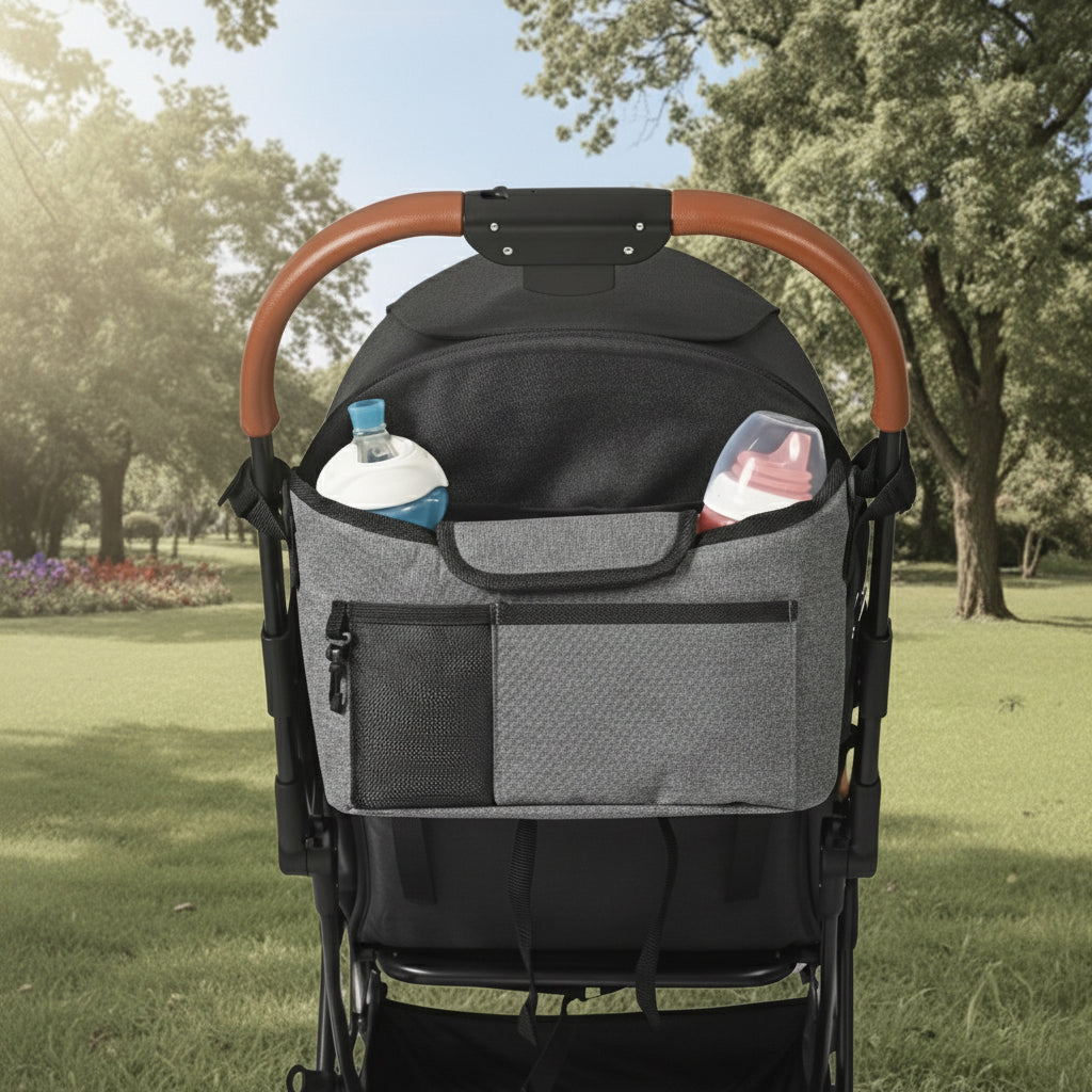 Childcare Stroller Organiser - Grey