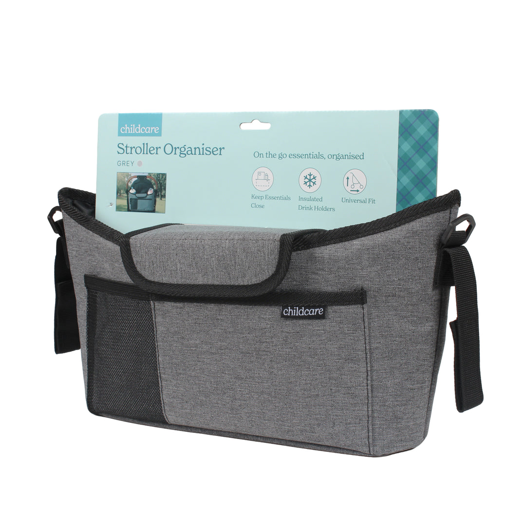 Childcare Stroller Organiser - Grey