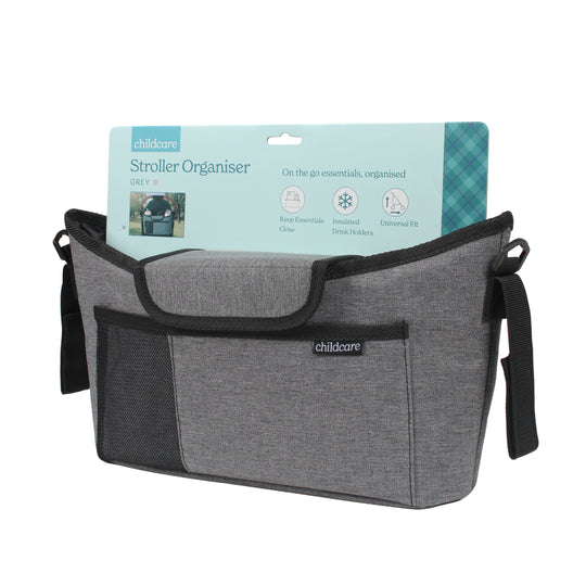 Childcare Stroller Organiser - Grey