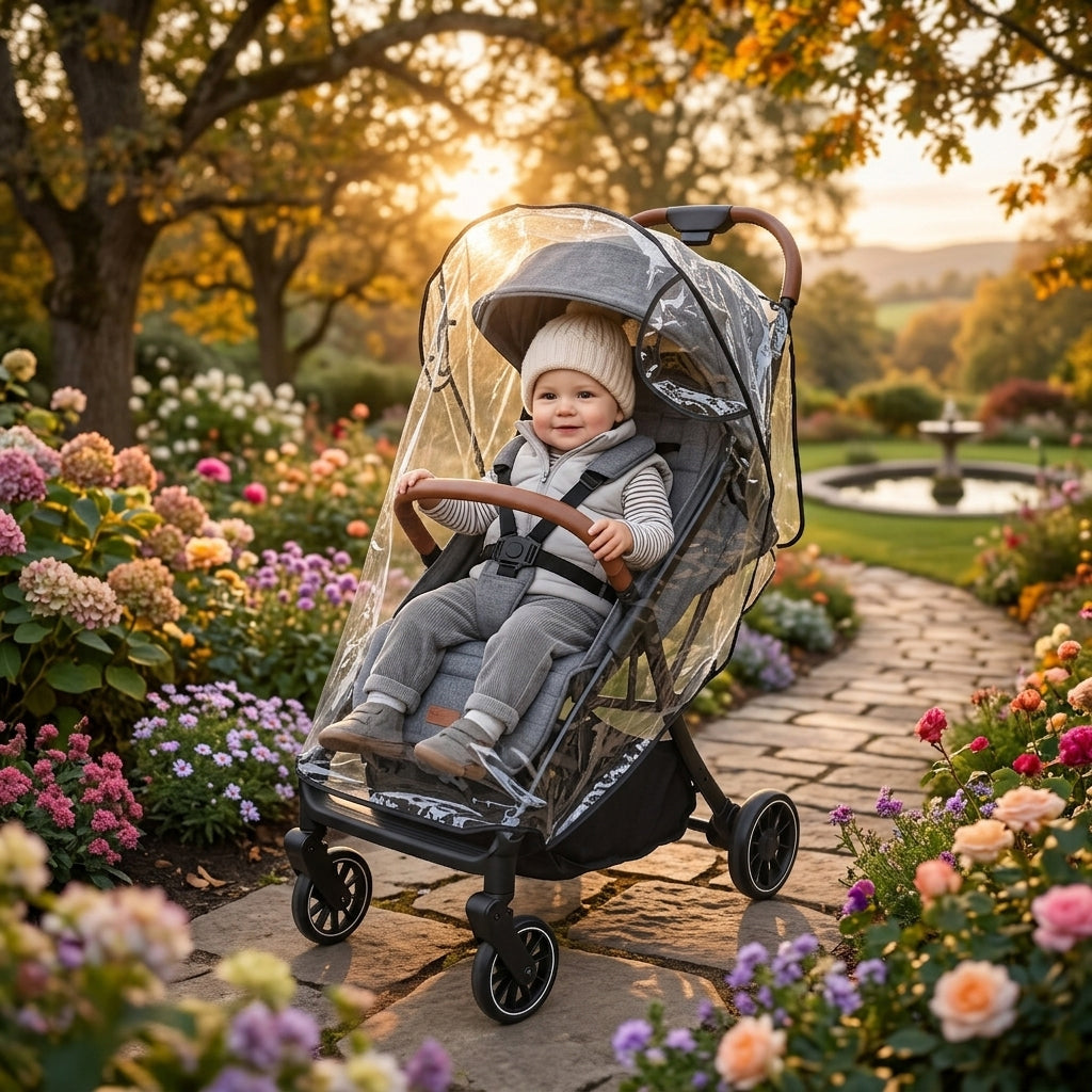 Childcare Stroller Universal Rain Cover