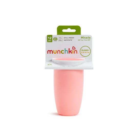 10oz Miracle® 360° Sippy Cup (Pink)