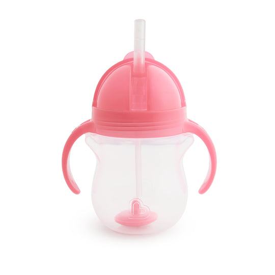 Click Lock Weighted Flexi-Straw Cup 207ml - Assorted Colour Randomly Selected