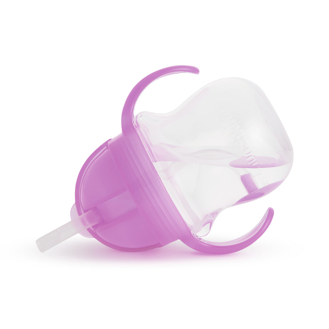 Click Lock Weighted Flexi-Straw Cup 207ml - Assorted Colour Randomly Selected