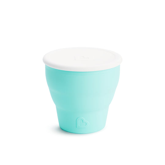 C’est Silicone Snack Catcher w/ Lid (Mint)