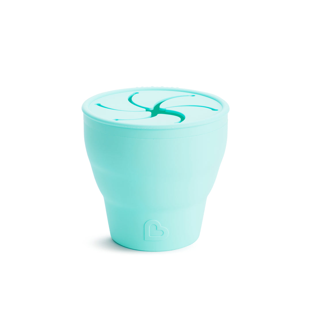 C’est Silicone Snack Catcher w/ Lid (Mint)