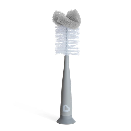 Munchkin Modern Sponge Bottle Brush - Grey