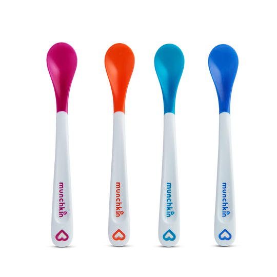 White Hot Infant Spoons - 4pk